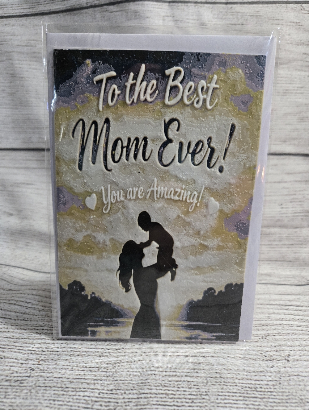 Best Mom Ever 3D Printed Card